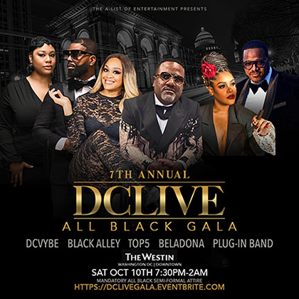 All Black Gala flyer